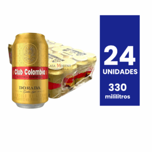 Cub dorada 330 ml 24 uni