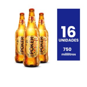 Poker 750 ml 16 uni