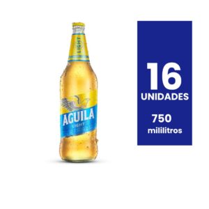 Aguila ligth 750 ml 16 uni