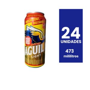 Aguila light lata 473 ml 24 uni